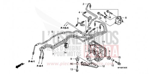 MODULATEUR ABS CBF1000AA de 2010